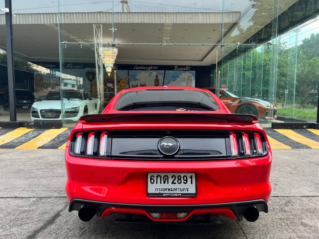 2017 Ford Mustang สีแดง (รูปที่ 5)