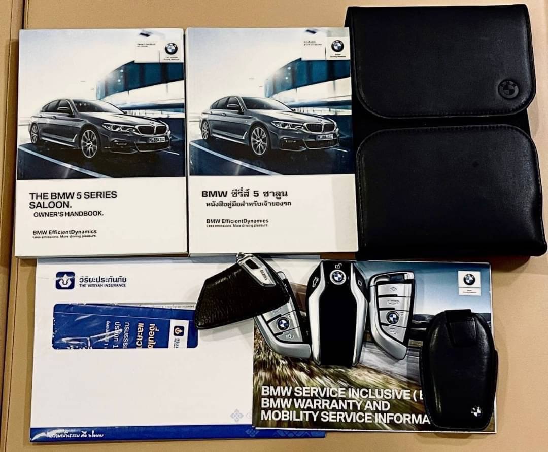2018 BMW 520d (G30) สีขาว (รูปที่ 17)