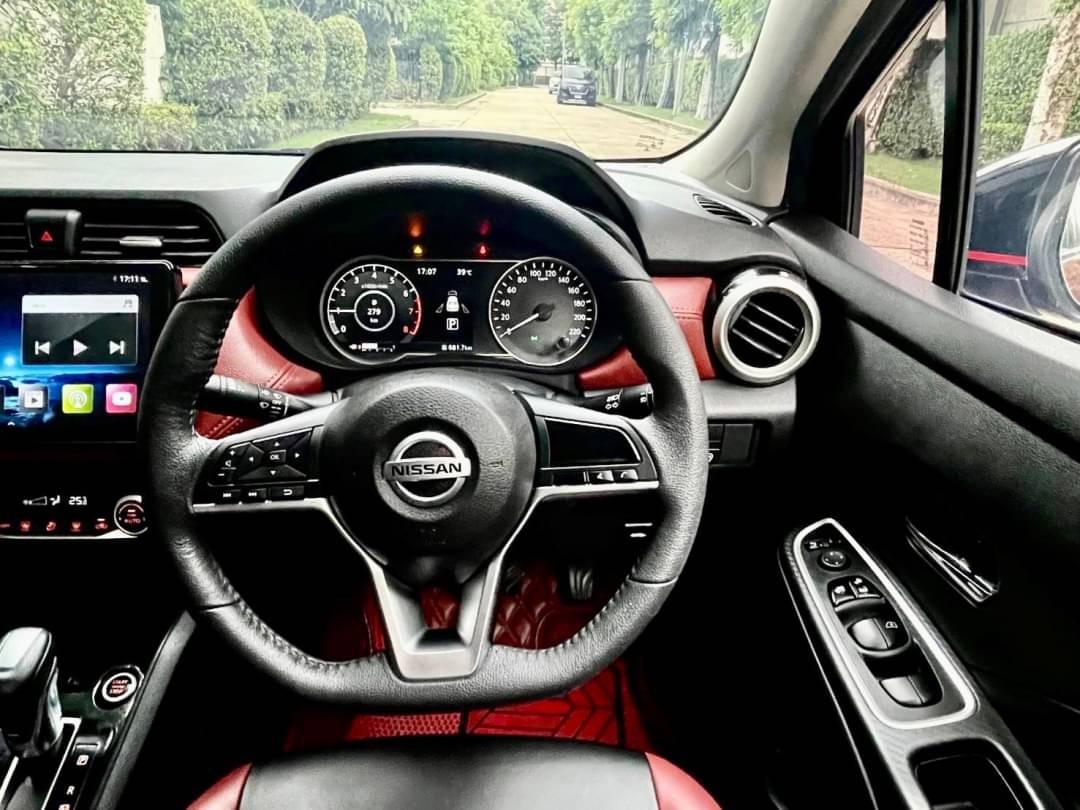 2021 Nissan Almera สีแดง (รูปที่ 14)
