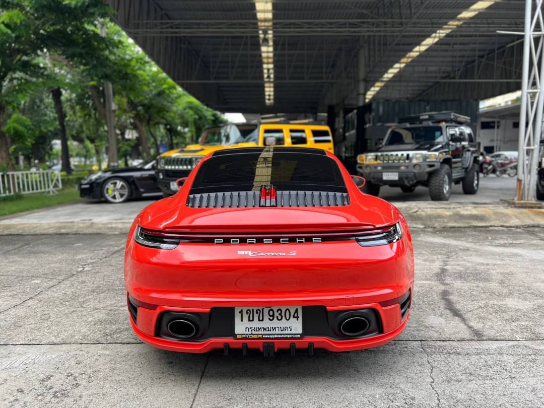 2020 Porsche 992 Carera S Techart สีส้ม