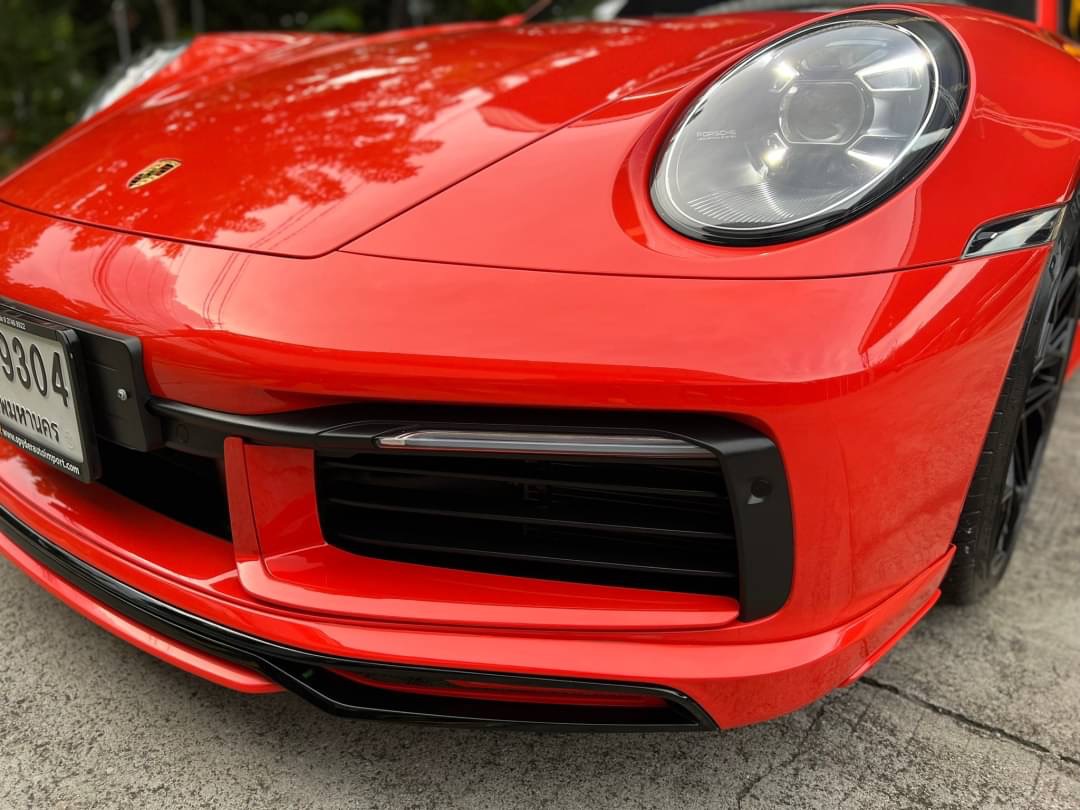 2020 Porsche 992 Carera S Techart สีส้ม