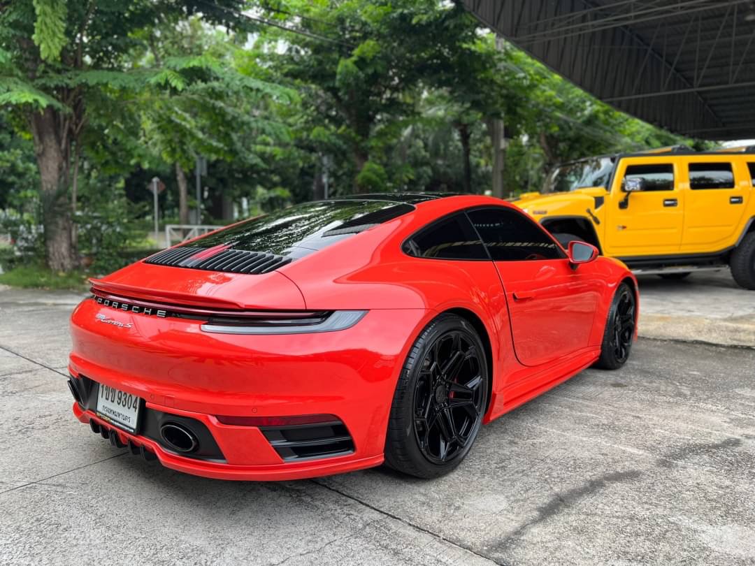 2020 Porsche 992 Carera S Techart สีส้ม