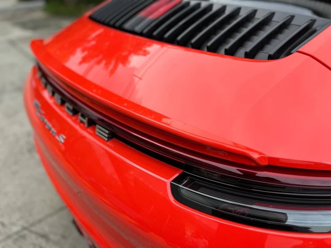 2020 Porsche 992 Carera S Techart สีส้ม