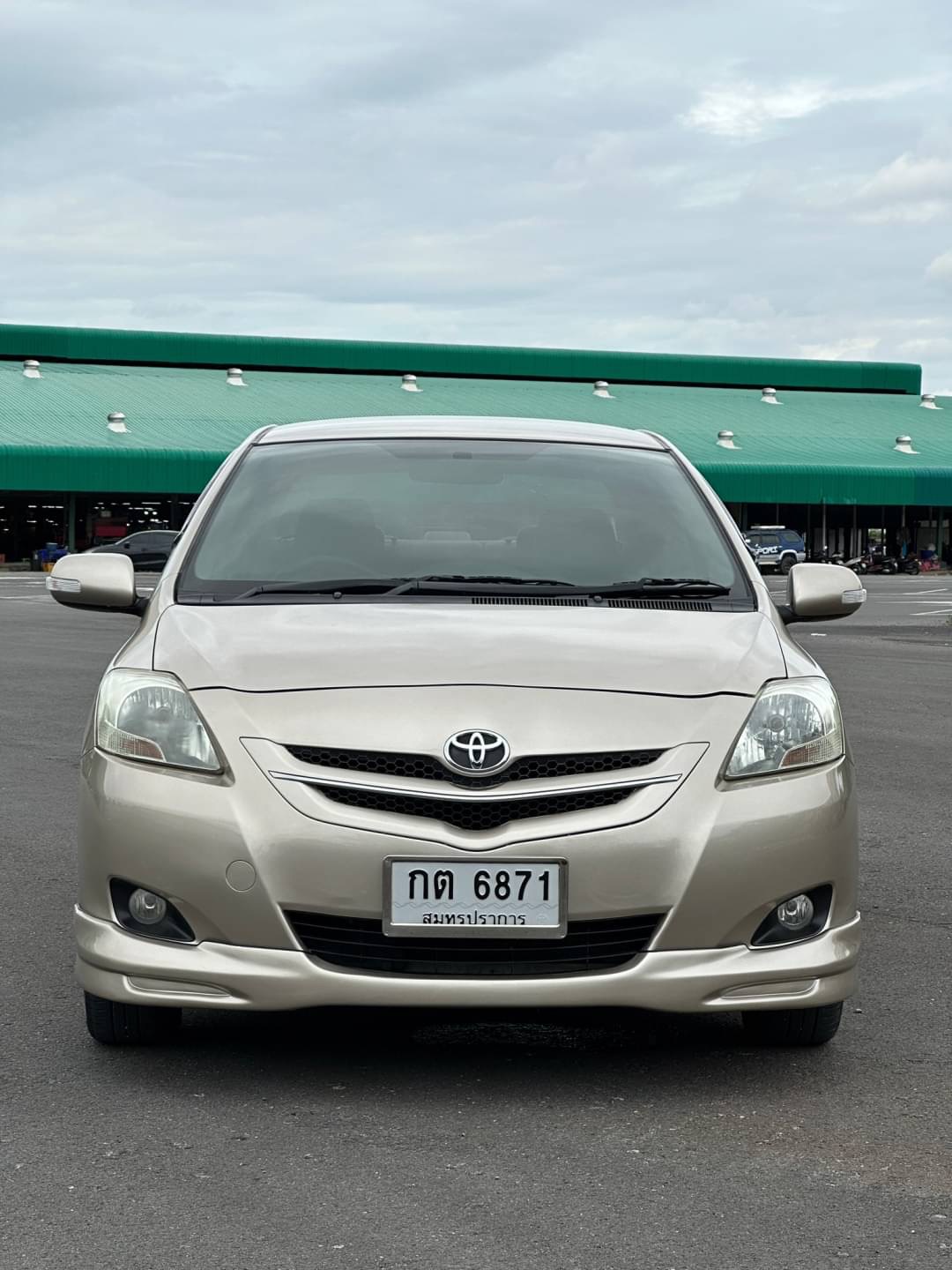 2008 Toyota Vios สีทอง (รูปที่ 5)