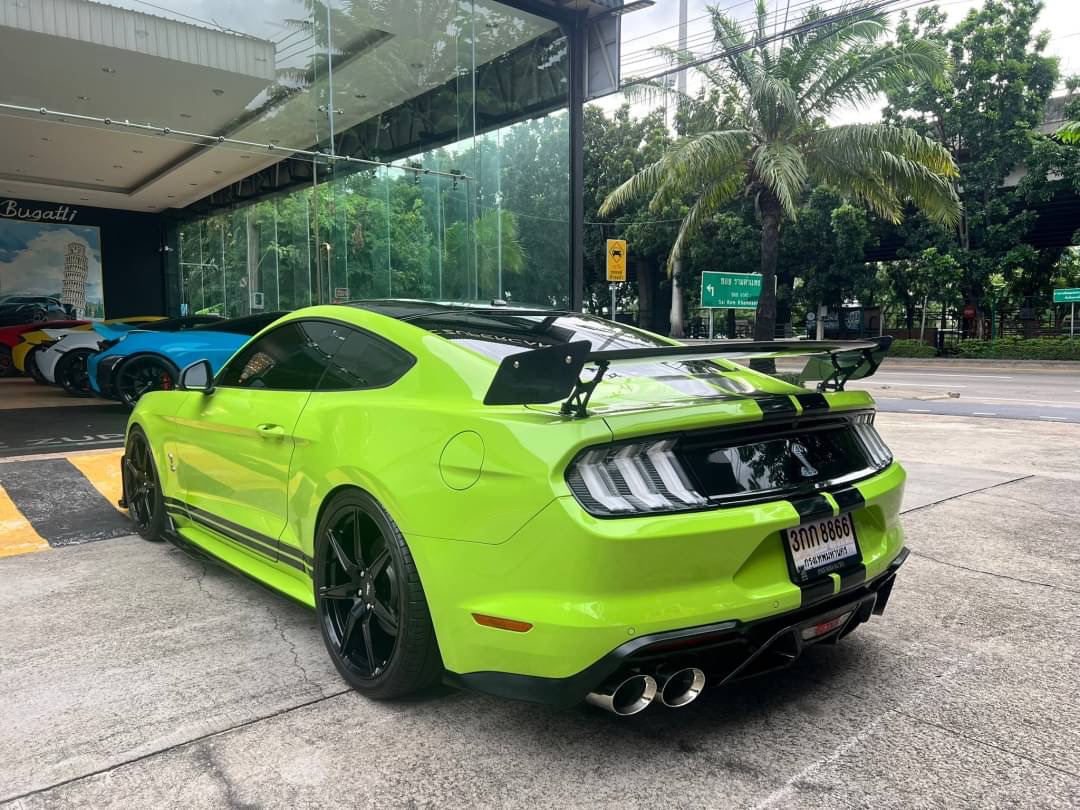 2021 Ford Mustang 2.3L สีเขียว (รูปที่ 7)