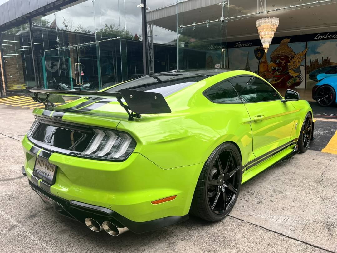 2021 Ford Mustang 2.3L สีเขียว (รูปที่ 6)