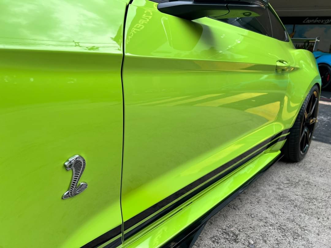 2021 Ford Mustang 2.3L สีเขียว (รูปที่ 9)