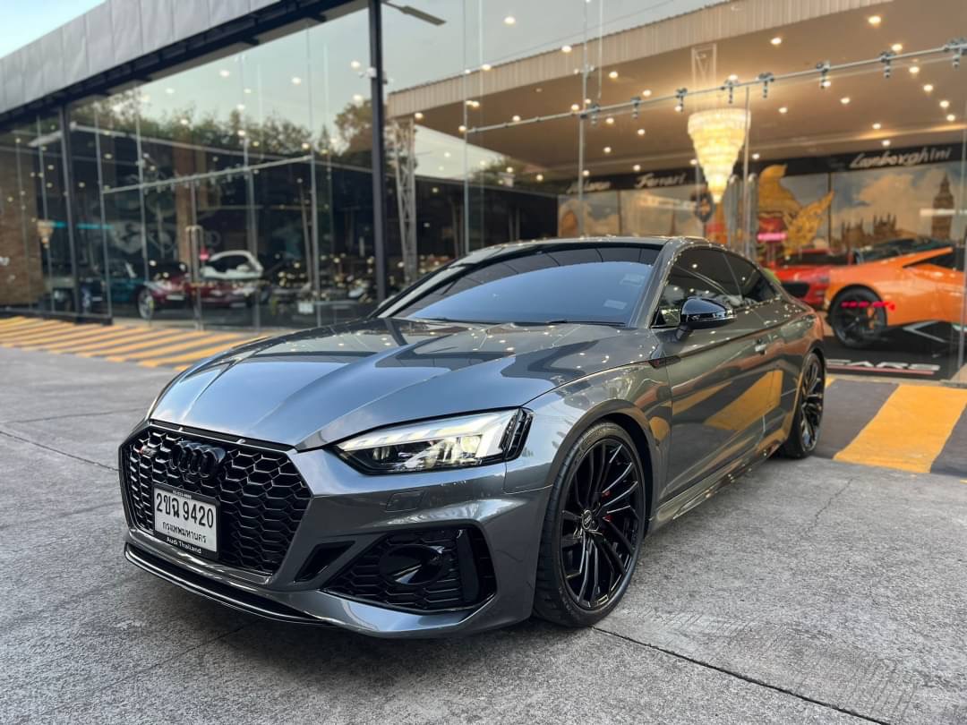 2023 Audi RS 5 Coupe สีเทา (รูปที่ 5)