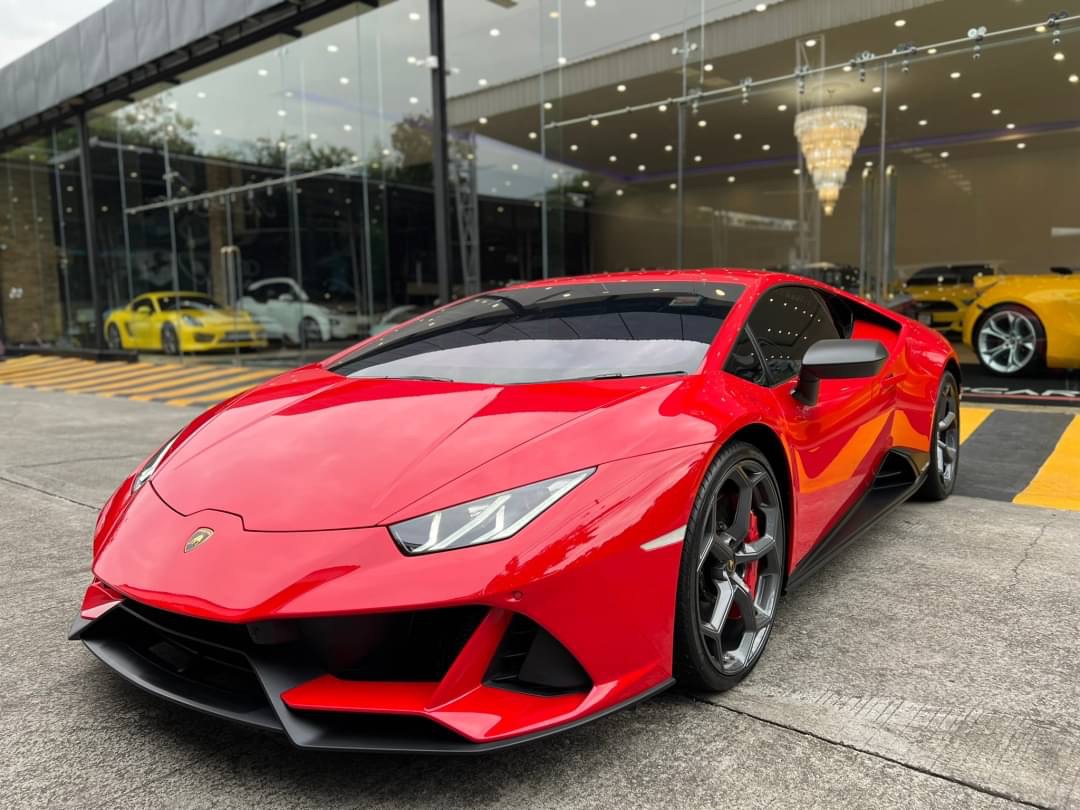 2020 Lamborghini Huracan EVO สีแดง (รูปที่ 4)