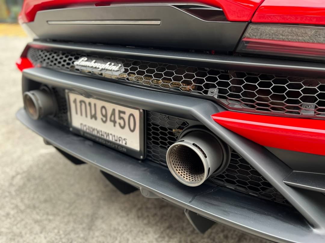 2020 Lamborghini Huracan EVO สีแดง (รูปที่ 10)