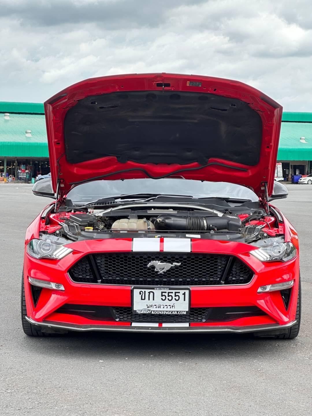 2018 Ford Mustang สีแดง (รูปที่ 15)