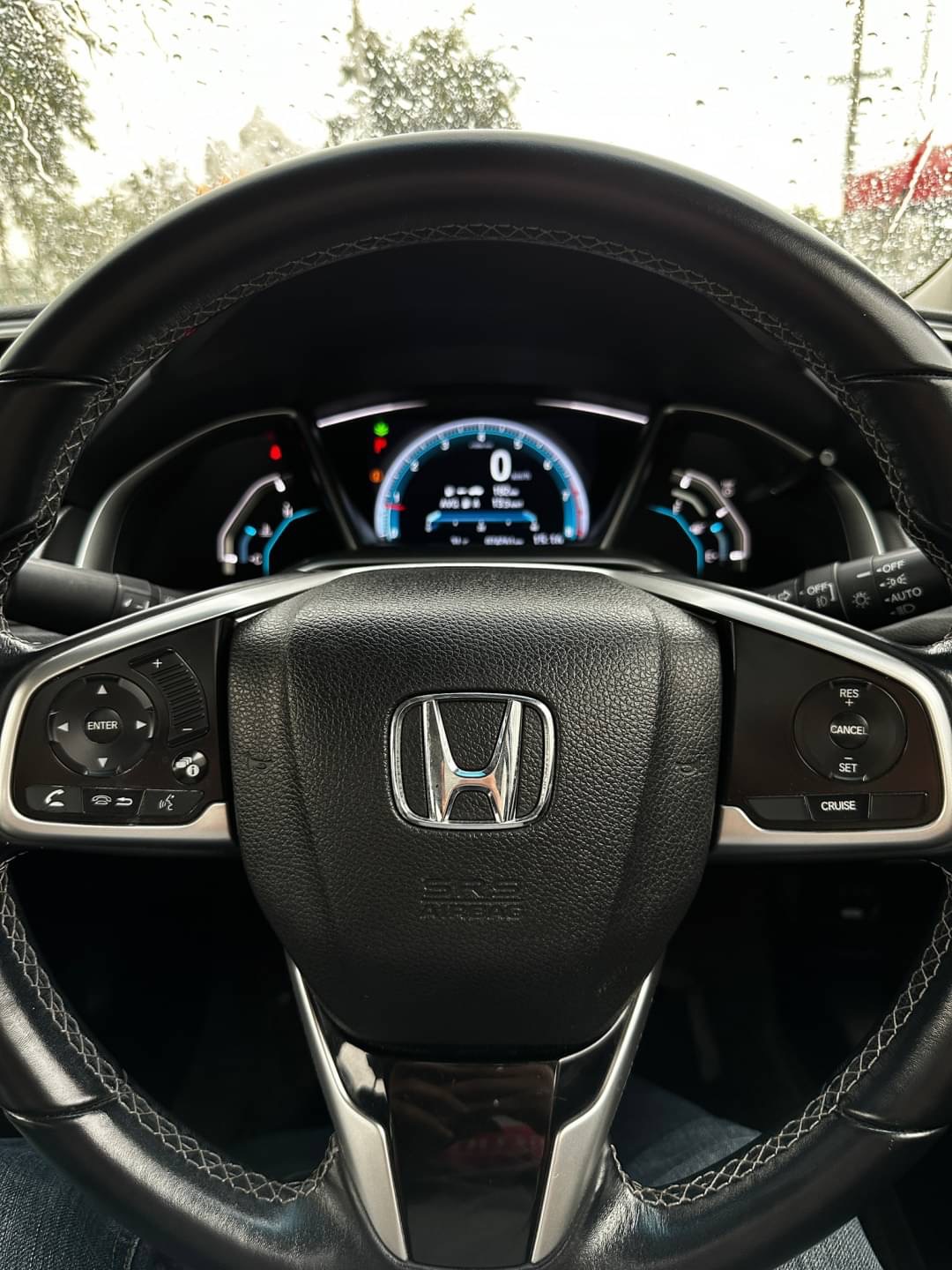 2016 Honda Civic Sedan สีขาว