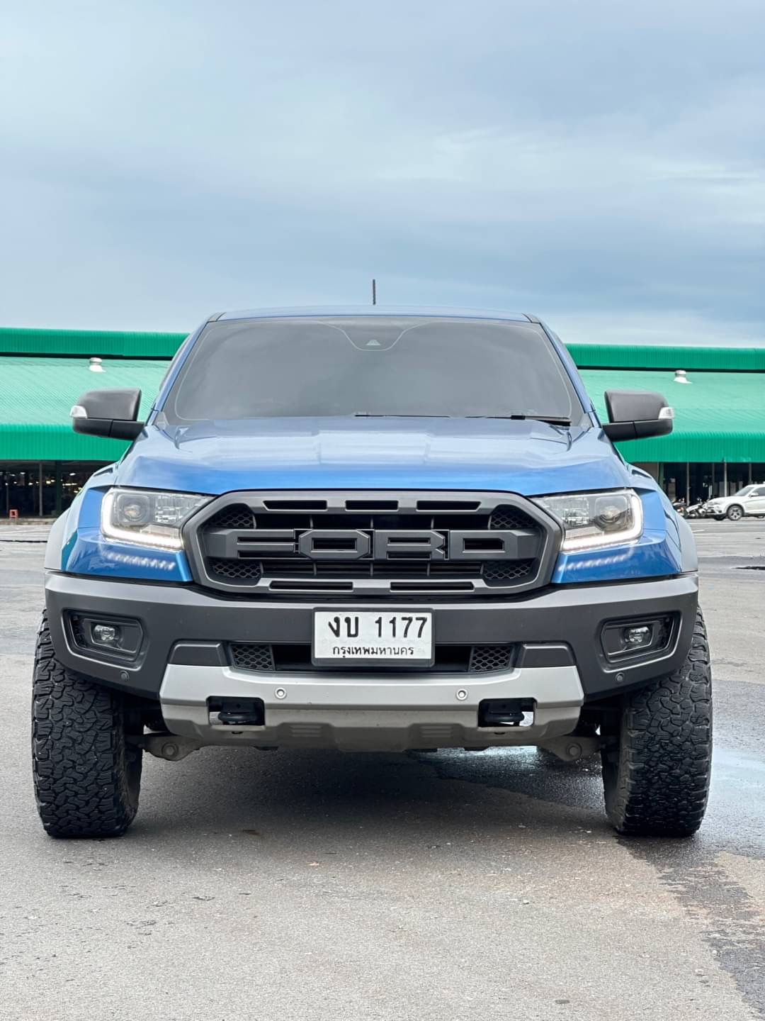 2020 Ford Ranger Raptor 2.0 4WD สีน้ำเงิน