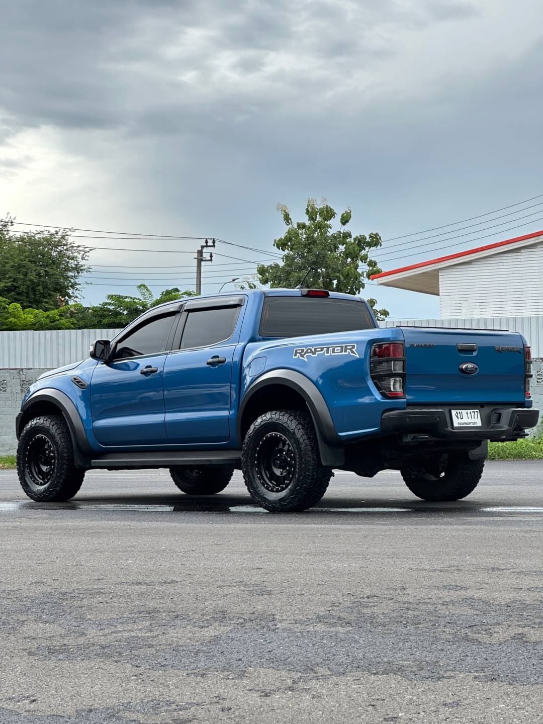 2020 Ford Ranger Raptor 2.0 4WD สีน้ำเงิน (รูปที่ 5)