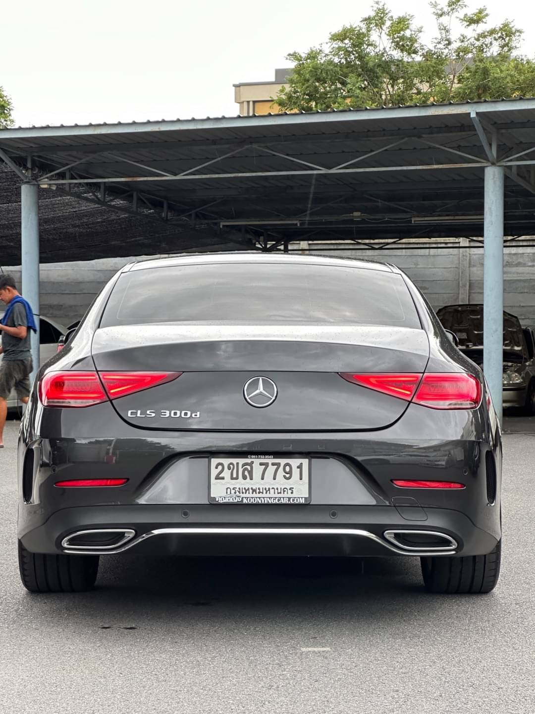 2019 Mercedes-Benz CLS-Class C257 CLS300 สีดำ (รูปที่ 8)