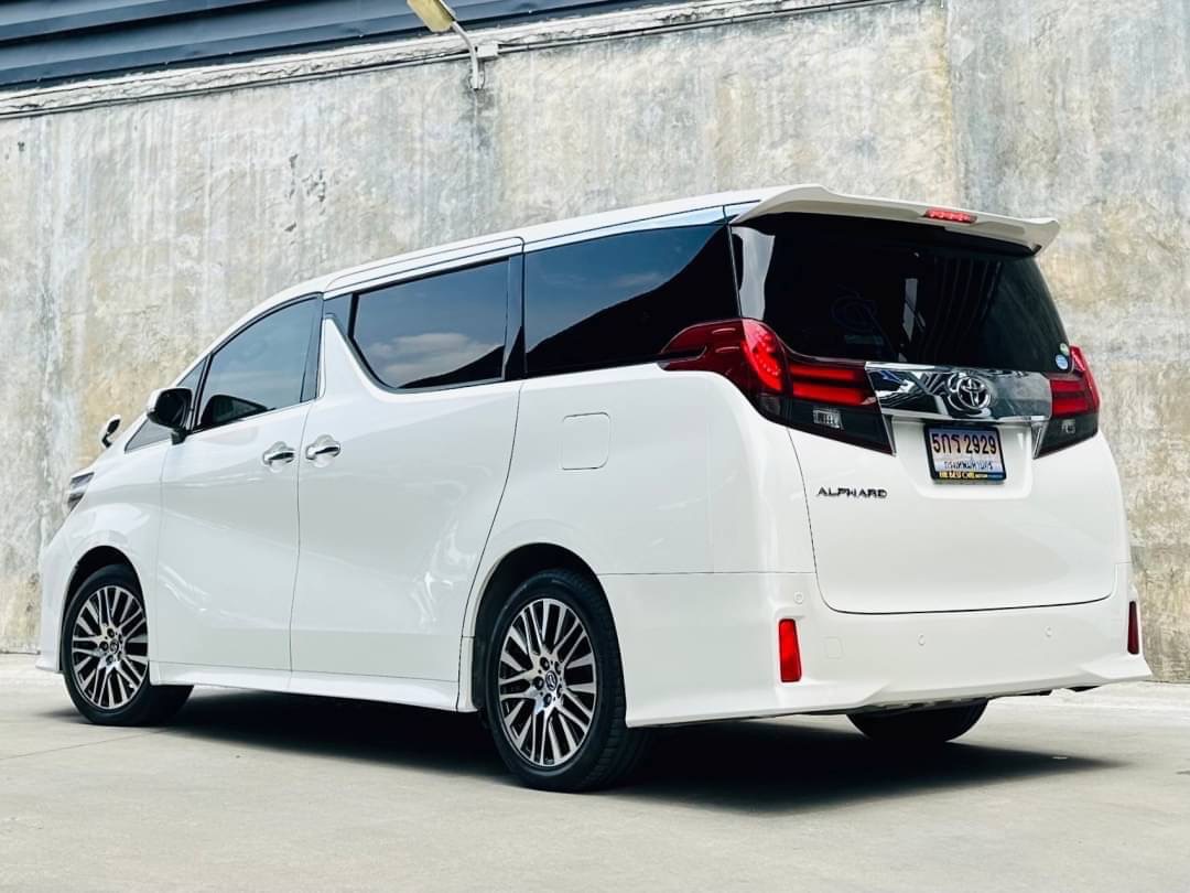 2019 Toyota Alphard สีขาว (รูปที่ 5)