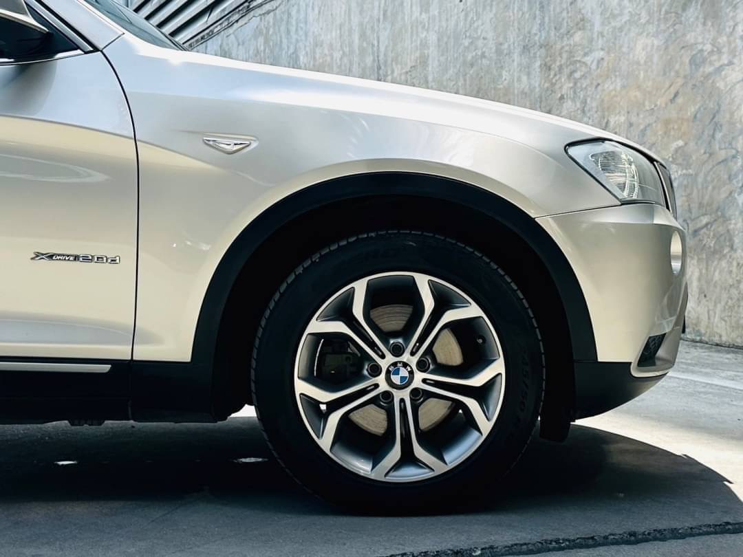 2014 BMW X3 F25 สีเงิน (รูปที่ 8)