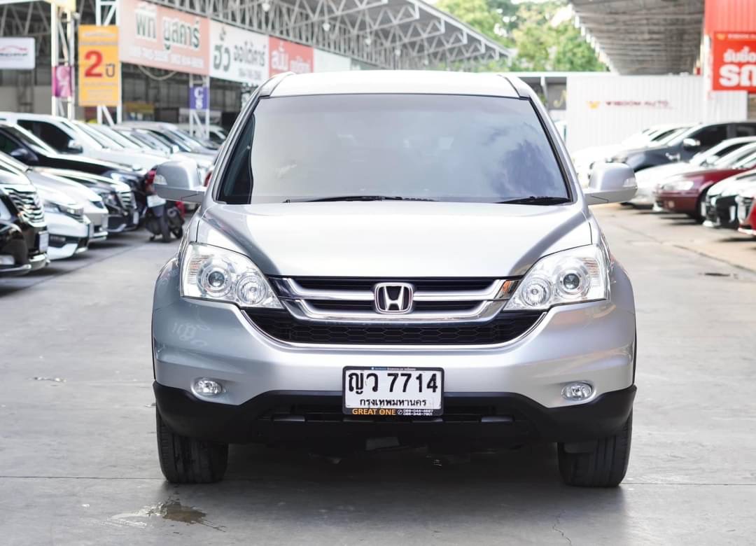 2010 Honda CR-V สีเงิน (รูปที่ 5)