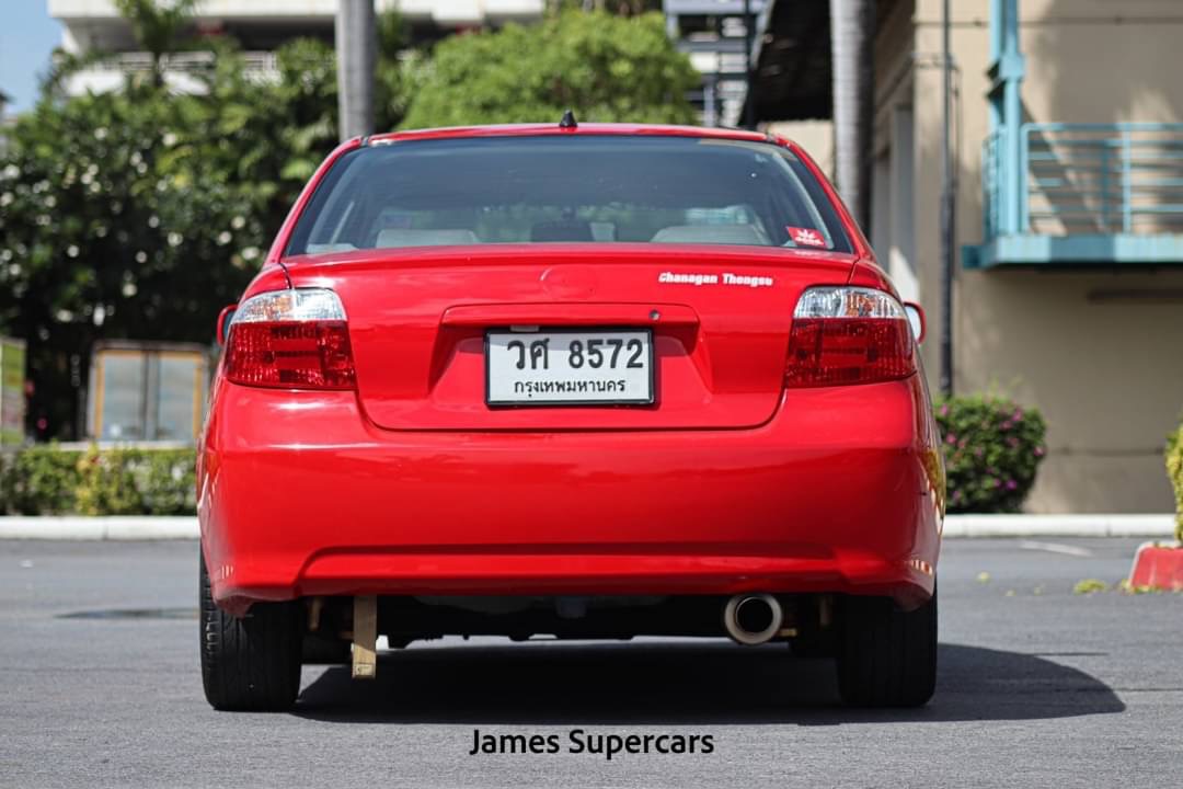 2004 Toyota Vios สีแดง (รูปที่ 2)