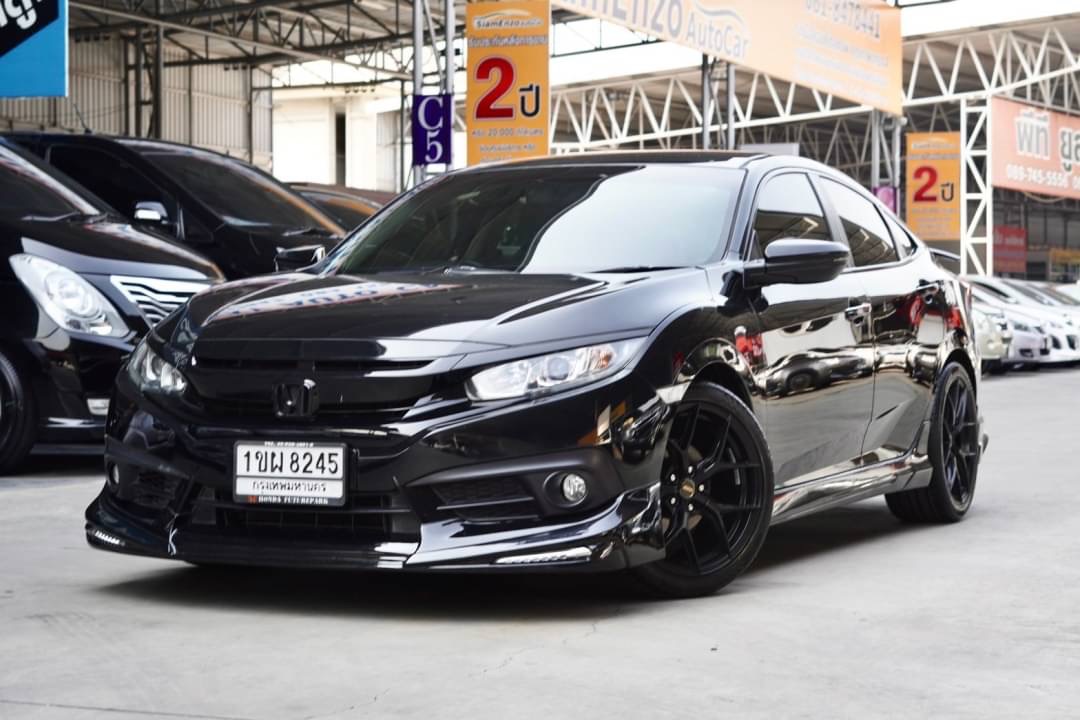 2016 Honda Civic Sedan สีดำ