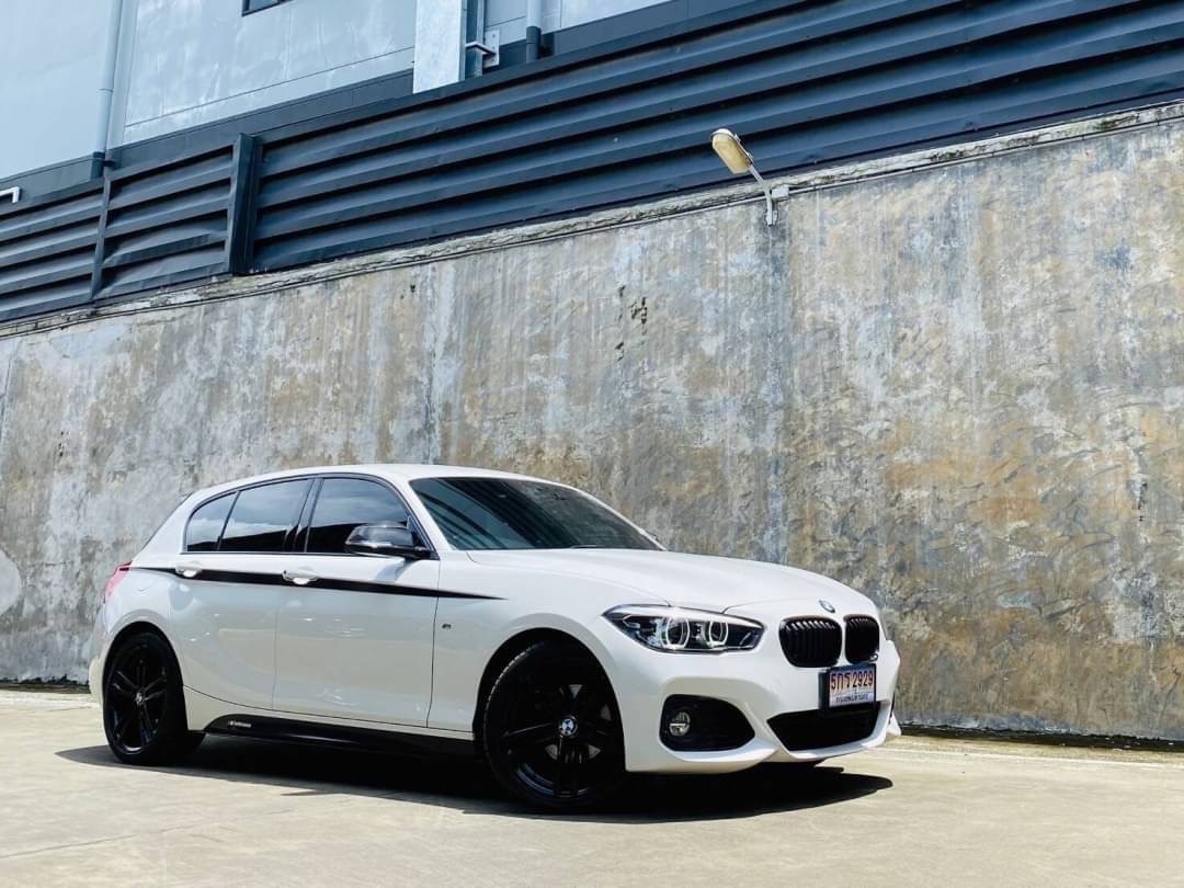2018 BMW 118i M-Sport M-Performance F20 LCI สีขาว (รูปที่ 3)