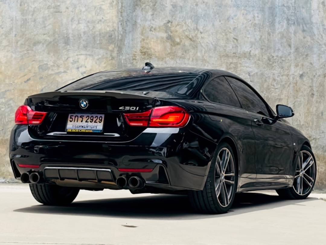 2017 BMW 4 Series F32 430i สีดำ (รูปที่ 5)