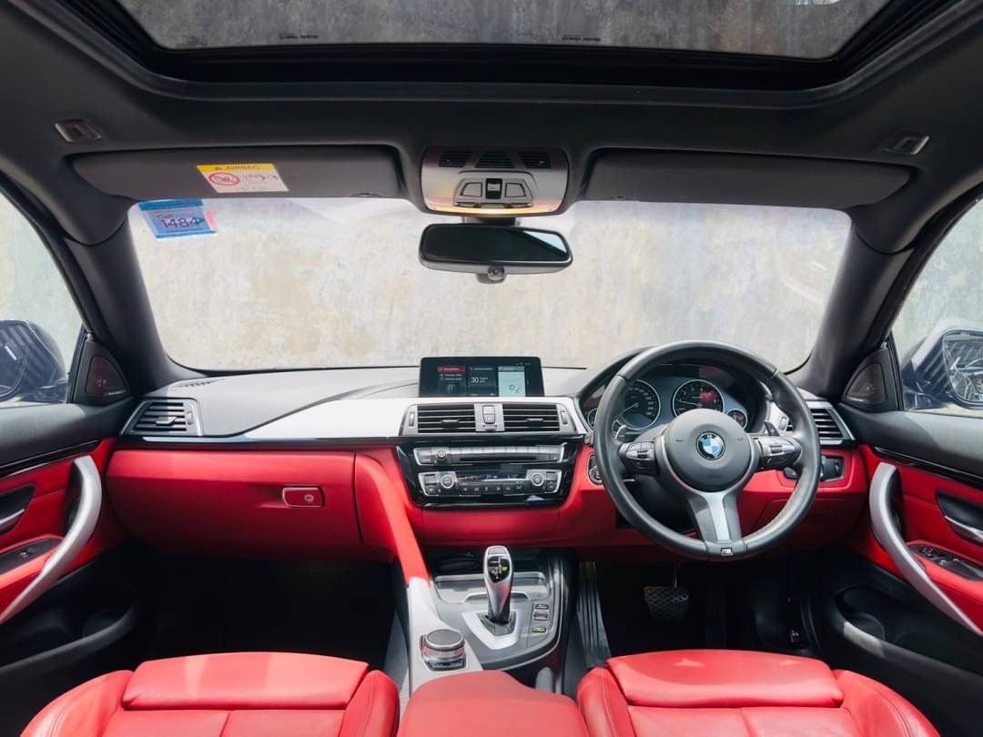 2017 BMW 4 Series F32 430i สีดำ (รูปที่ 9)