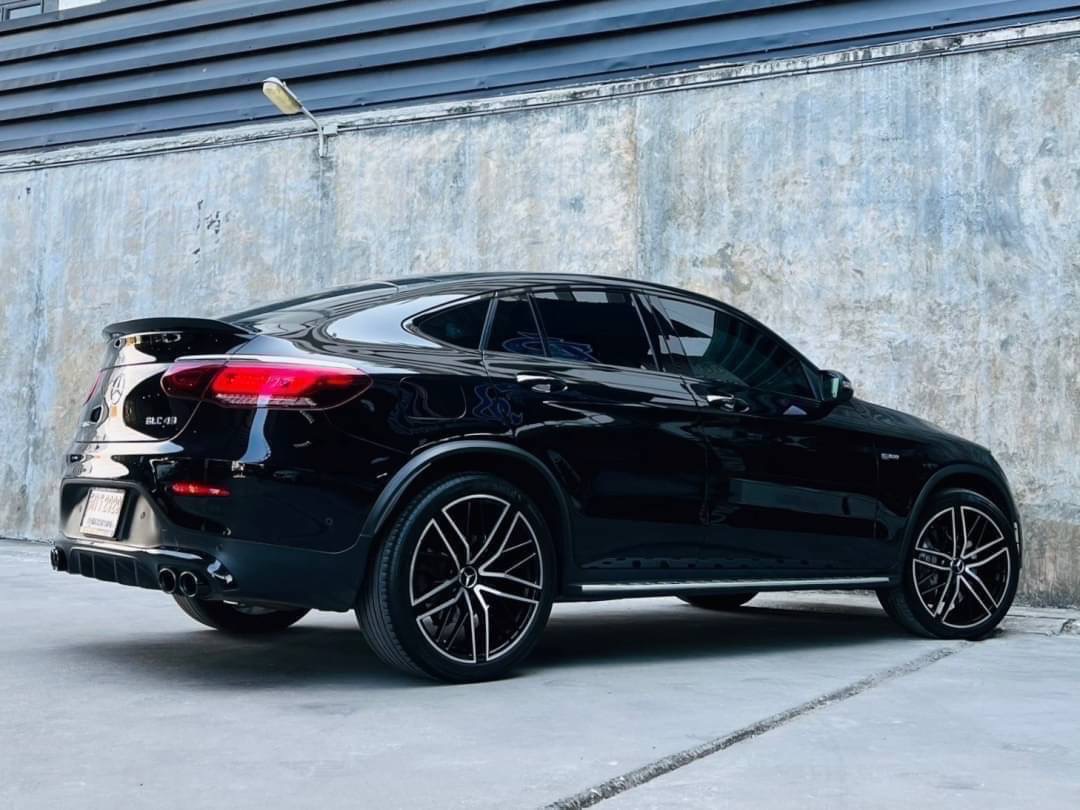 2021 Mercedes-Benz GLC43 4MATIC Coupe’ (facelift) สีดำ (รูปที่ 4)