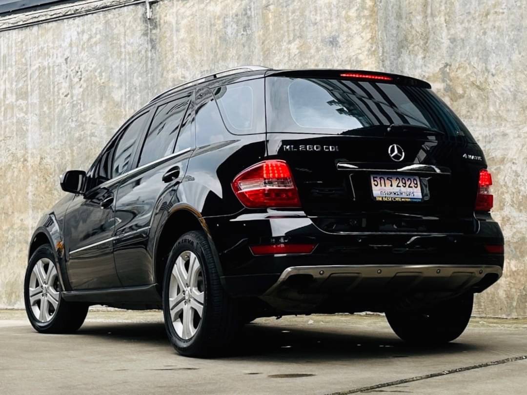 2009 Mercedes-Benz ML-CLASS, 280 CDI โฉม W164🎖️ สีดำ (รูปที่ 4)