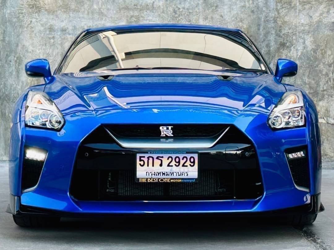 2022 Nissan GT-R (R35) สีน้ำเงิน (รูปที่ 6)