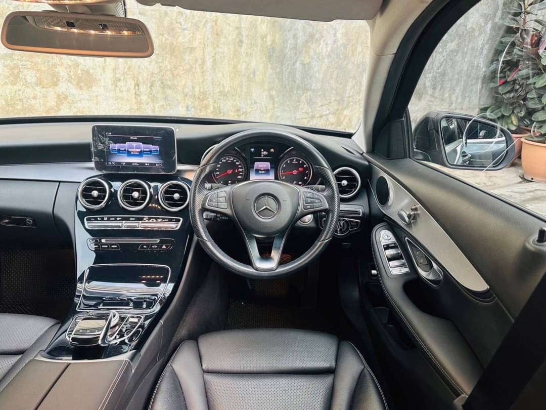 2016 Mercedes-Benz C-Class W205 C200 สีเทา (รูปที่ 9)