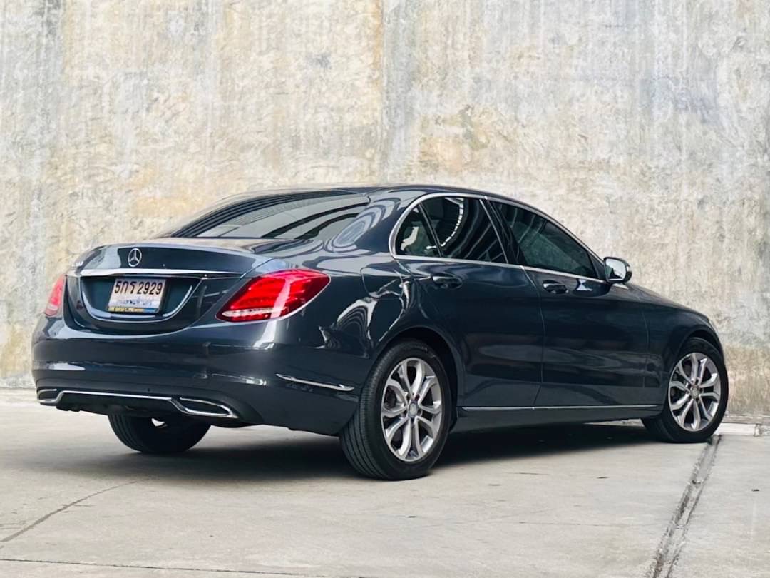 2016 Mercedes-Benz C-Class W205 C200 สีเทา (รูปที่ 5)