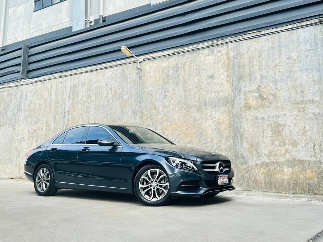 2016 Mercedes-Benz C-Class W205 C200 สีเทา (รูปที่ 7)