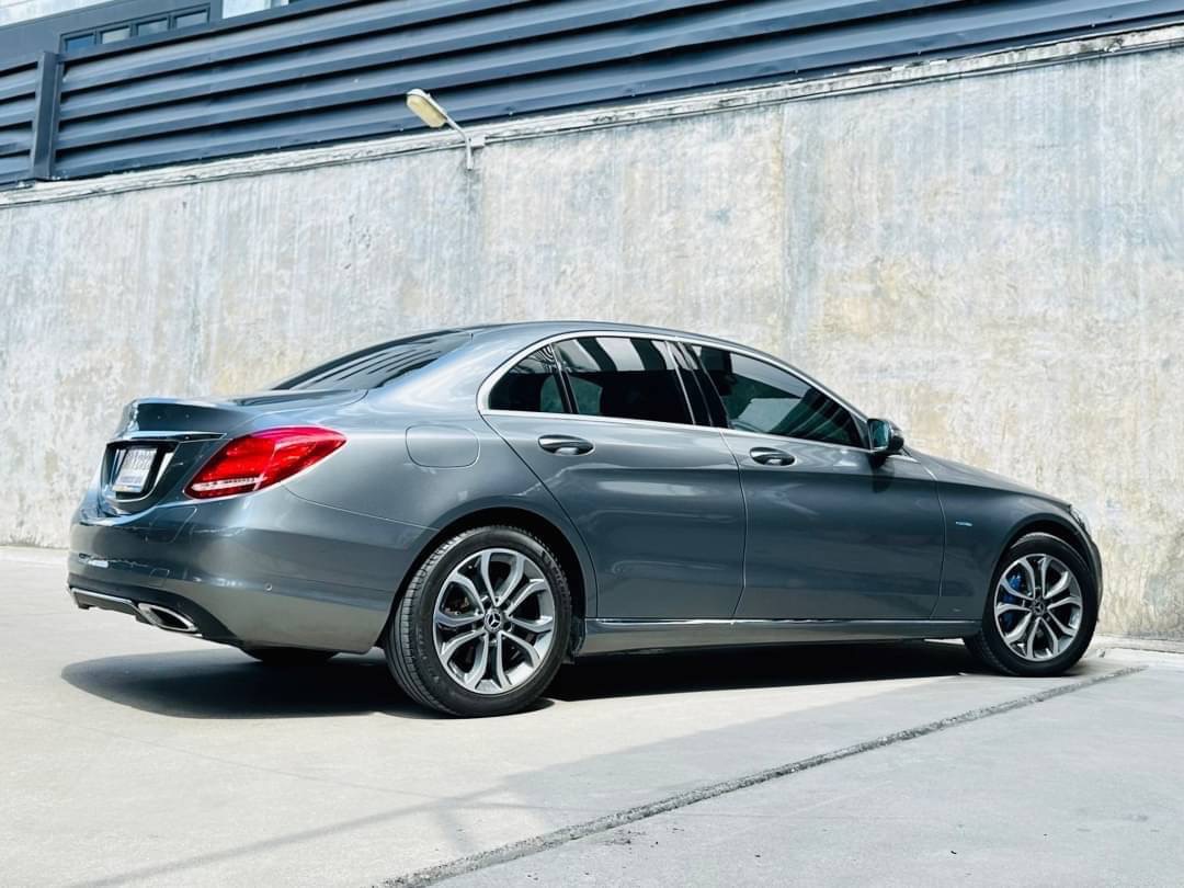 2017 Mercedes-Benz C-Class Coupe C43 AMG สีเทา