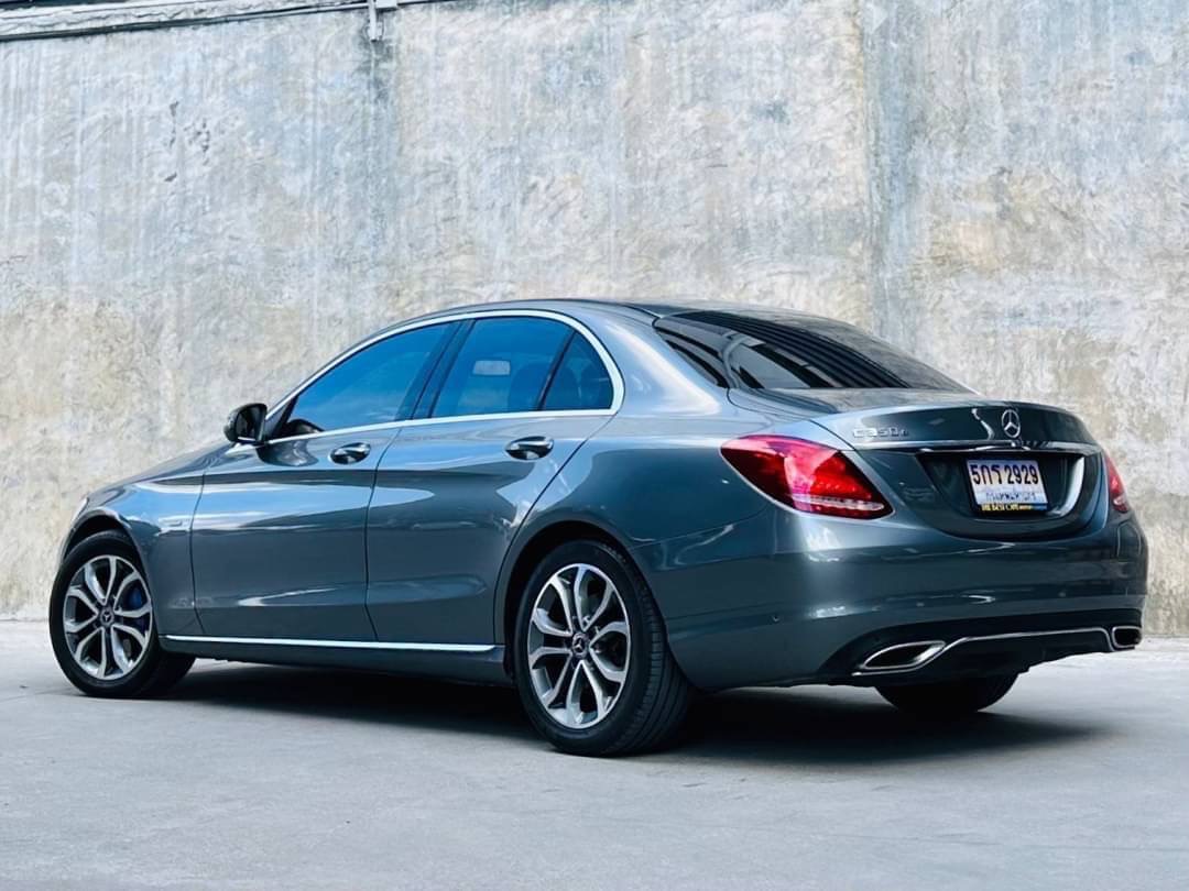 2017 Mercedes-Benz C-Class Coupe C43 AMG สีเทา (รูปที่ 4)