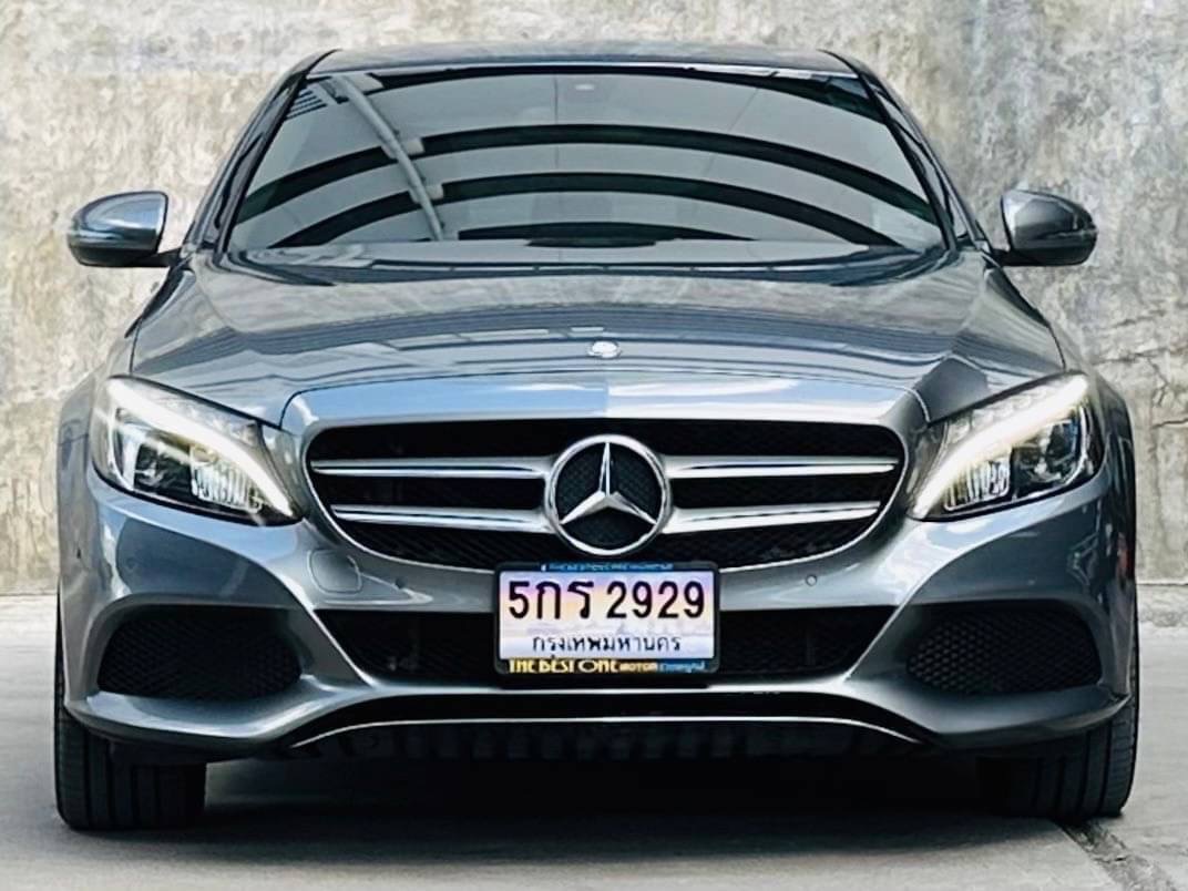 2017 Mercedes-Benz C-Class Coupe C43 AMG สีเทา (รูปที่ 2)