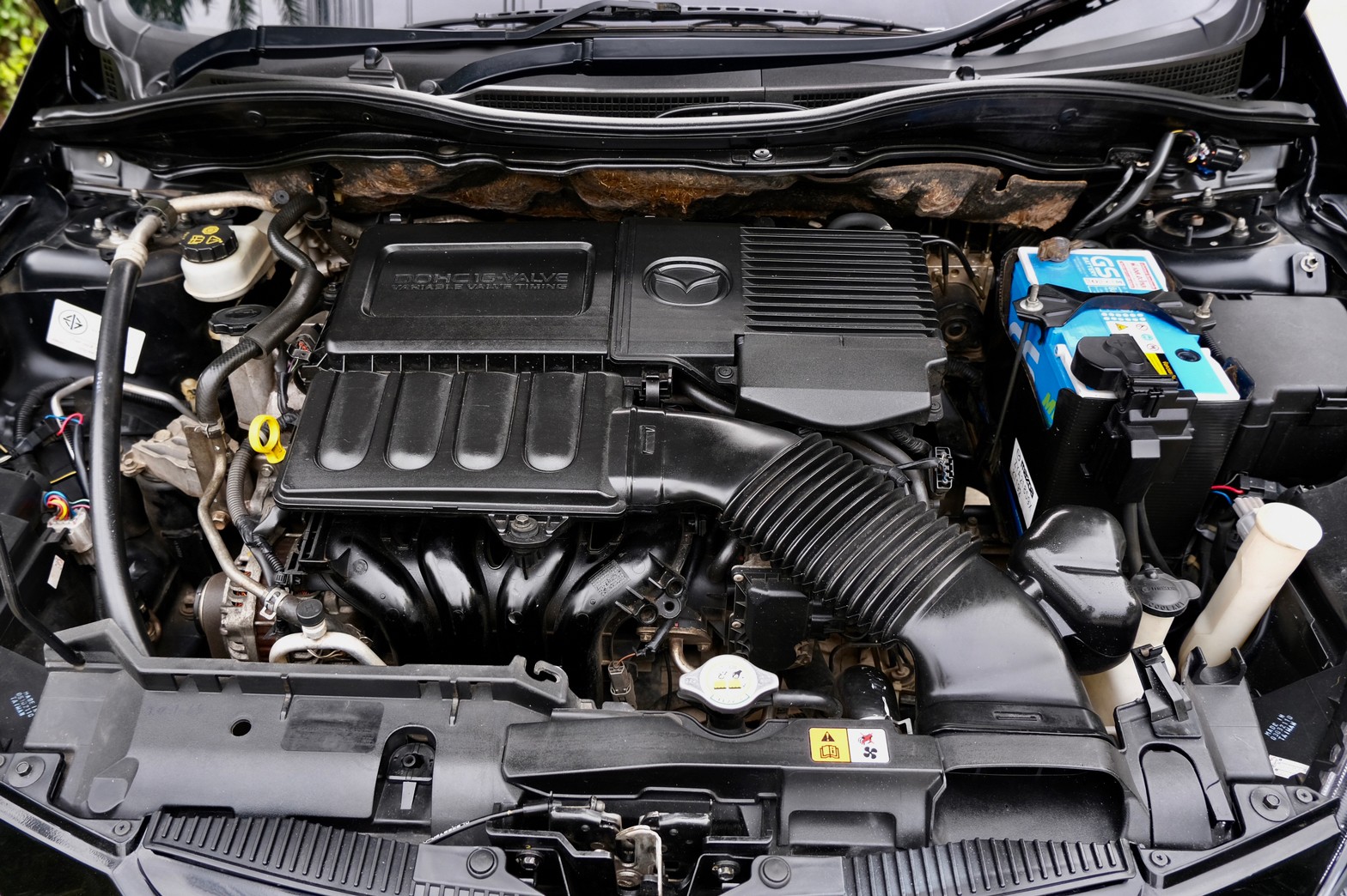 Mazda2 Groove 1.5 ปี2010 เกียร์ธรรมดา เบนซิน สีดำ (รูปที่ 11)