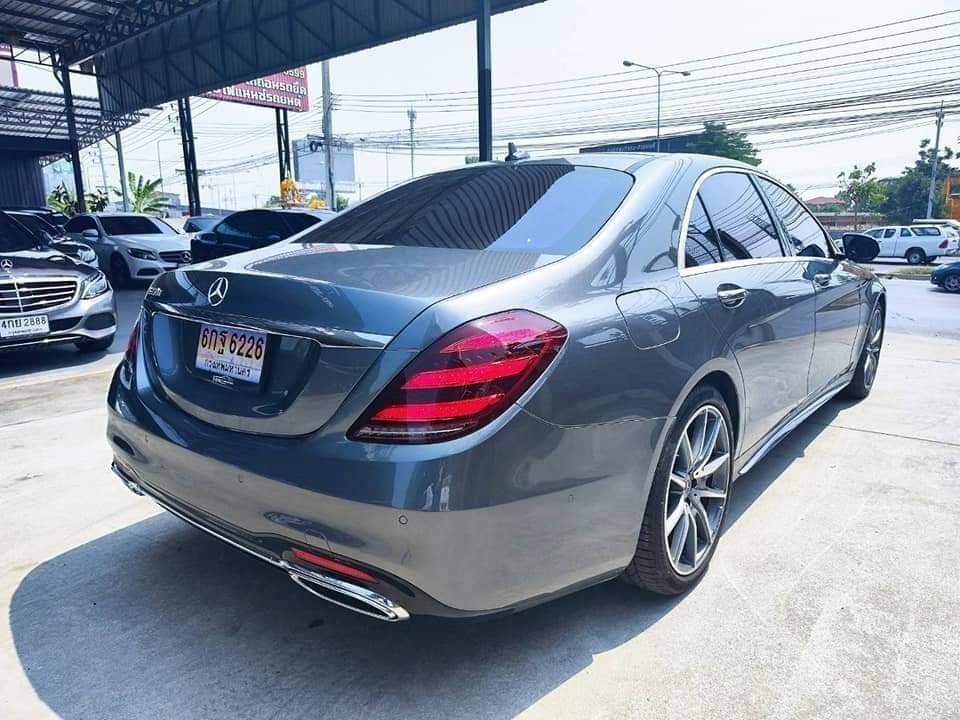 2018 Mercedes-Benz S-Class S 350d สีเทา (รูปที่ 16)