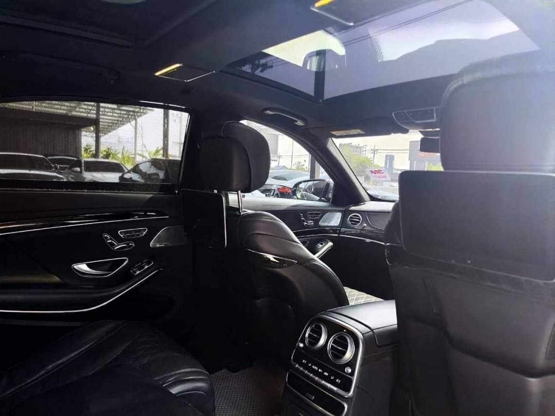 2018 Mercedes-Benz S-Class S 350d สีเทา (รูปที่ 3)