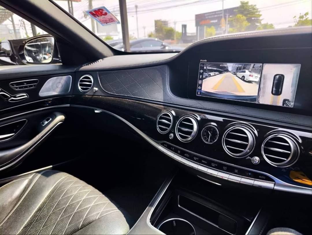 2018 Mercedes-Benz S-Class S 350d สีเทา (รูปที่ 8)