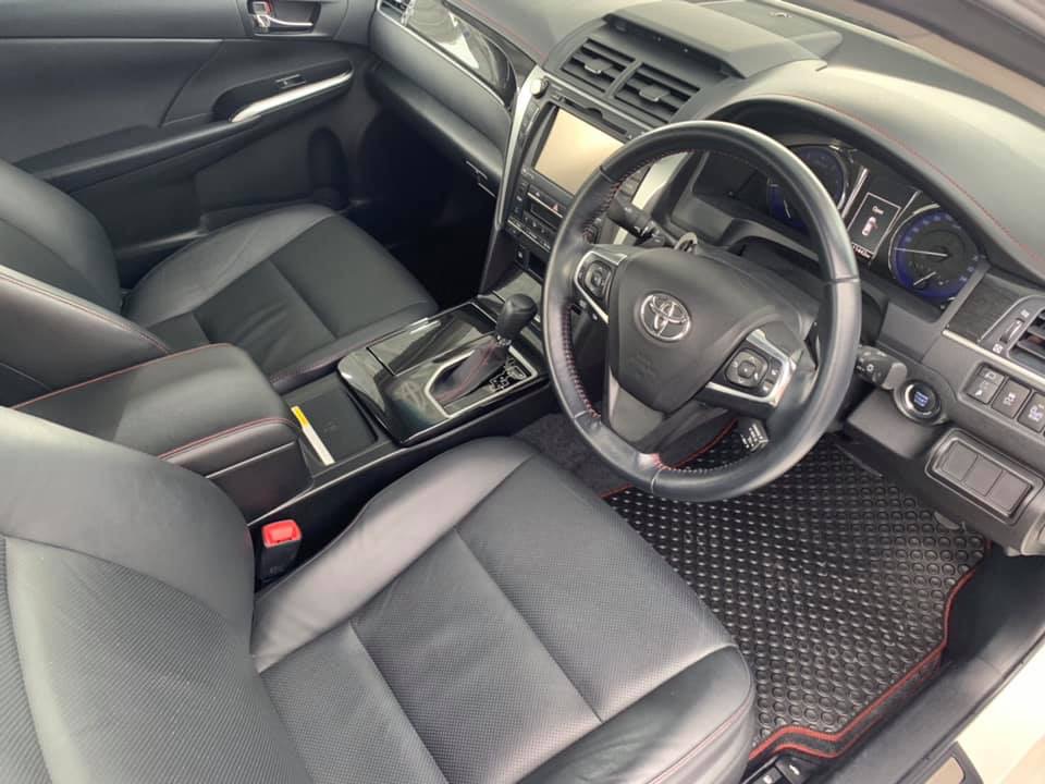 Toyota Camry (XV50) ไมเนอร์เชนจ์ 15-18 ปี 2017 สีขาว (รูปที่ 4)