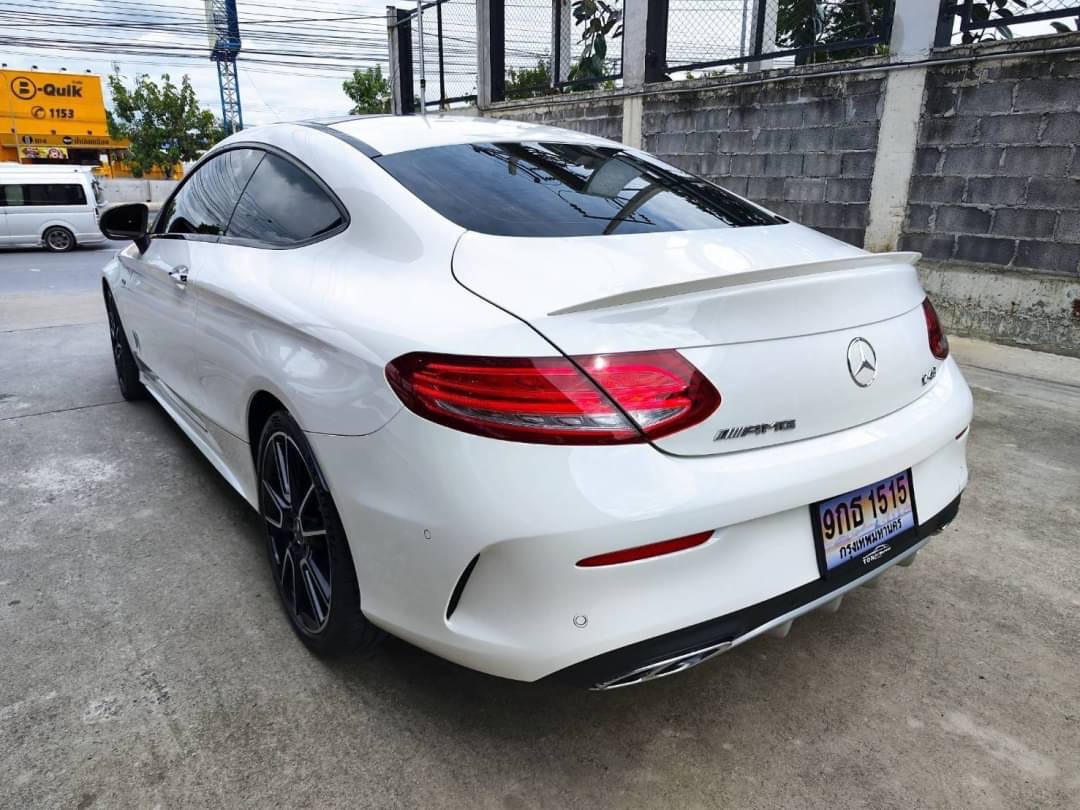 2018 Mercedes-Benz C-Class Coupe C43 AMG สีขาว (รูปที่ 14)