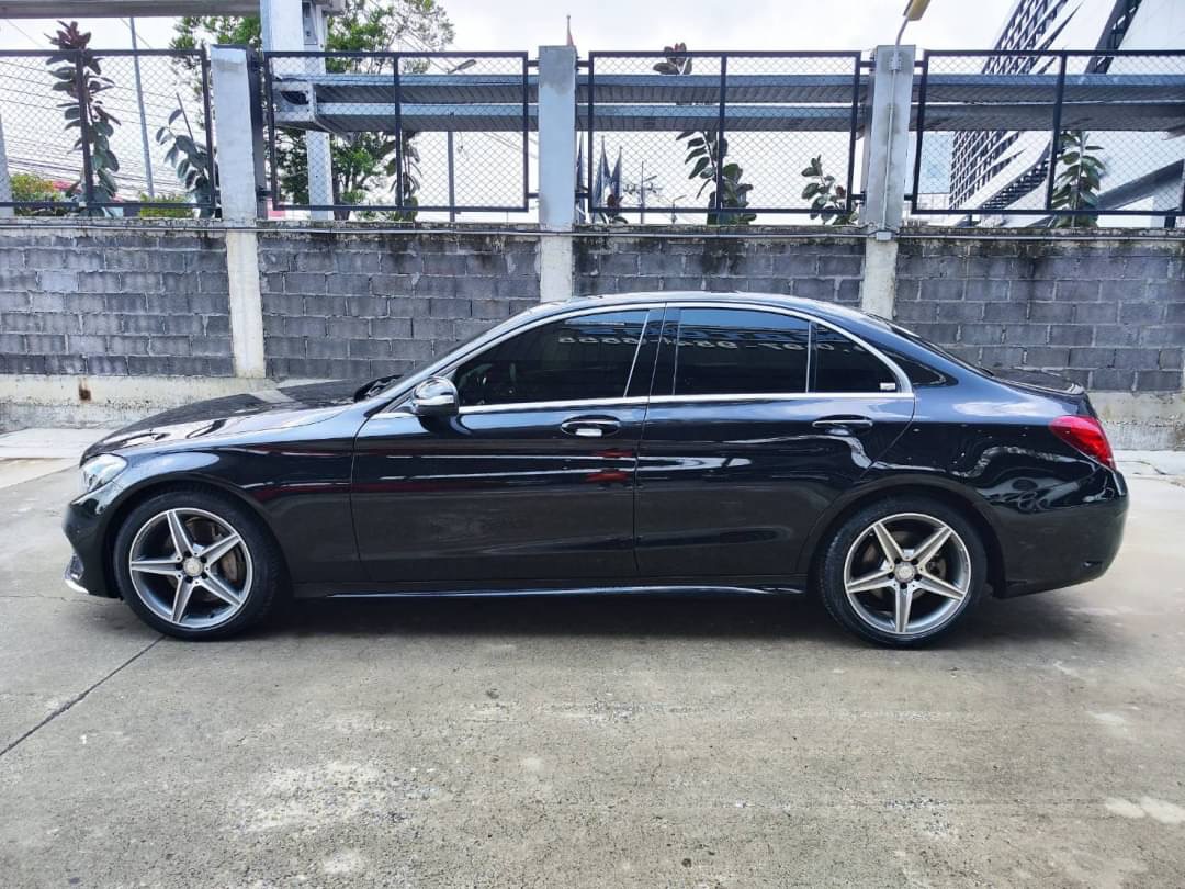 2023 Mercedes-Benz EQS 500 4MATIC AMG สีดำ (รูปที่ 2)