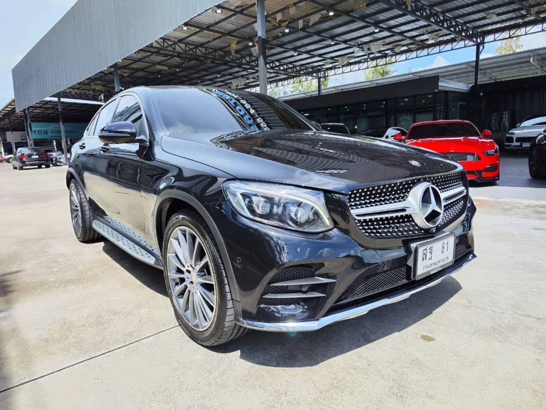 2017 Mercedes-Benz GLC-Class GLC 250 d สีดำ