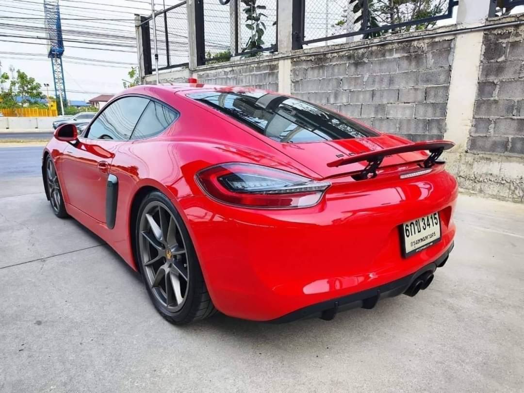 2015 Porsche Cayman สีแดง (รูปที่ 16)