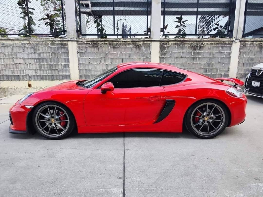 2015 Porsche Cayman สีแดง (รูปที่ 14)