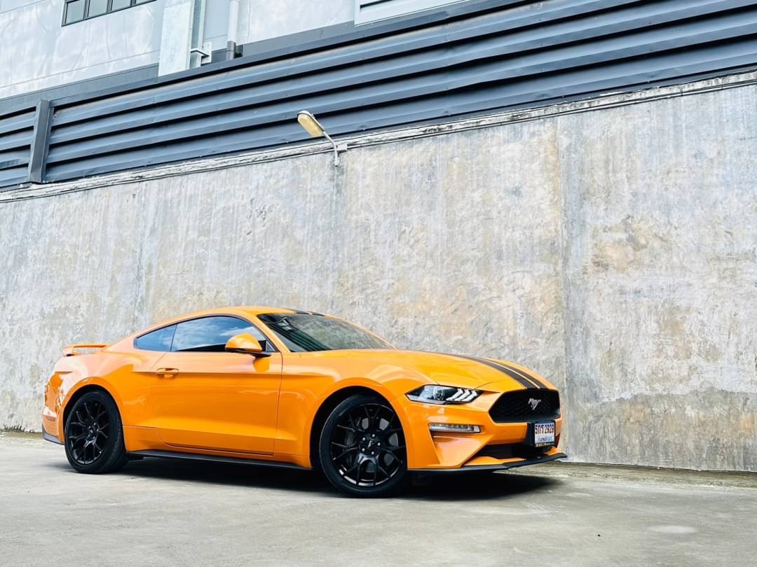 2020 Ford Mustang 2.3L สีส้ม (รูปที่ 7)