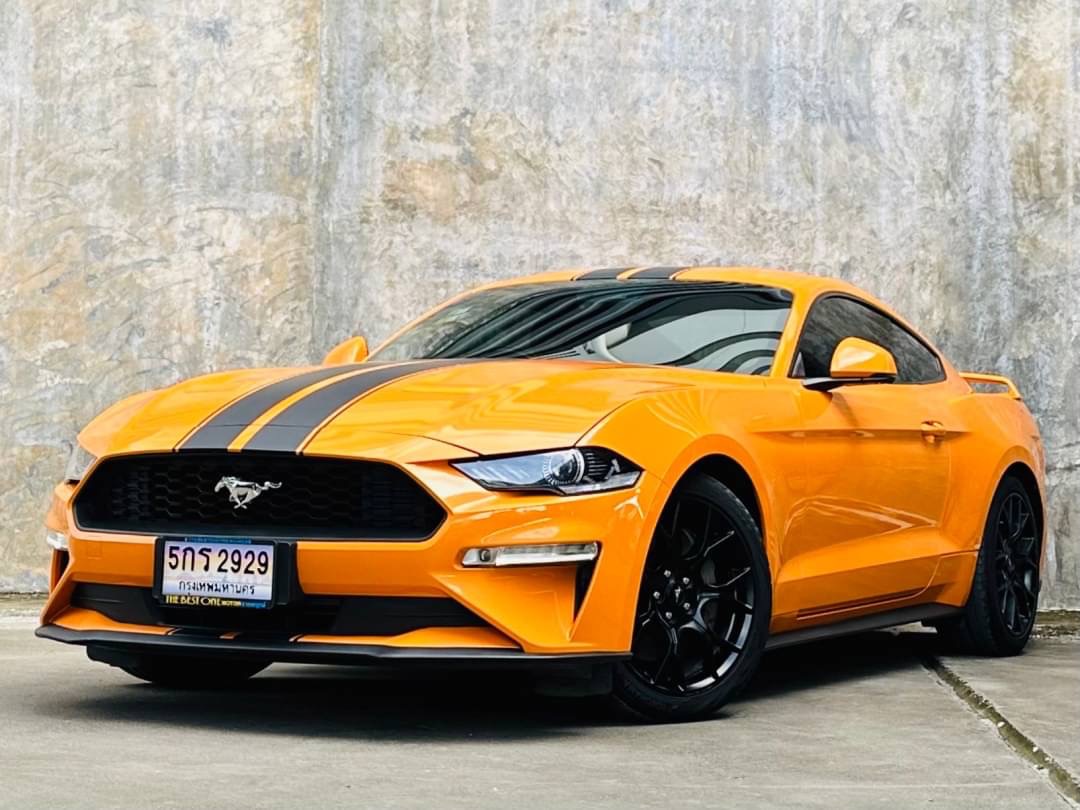 2020 Ford Mustang 2.3L สีส้ม (รูปที่ 9)