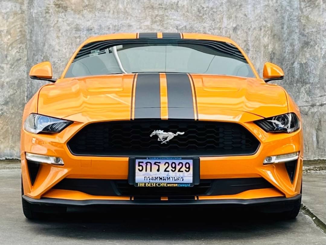 2020 Ford Mustang 2.3L สีส้ม (รูปที่ 8)