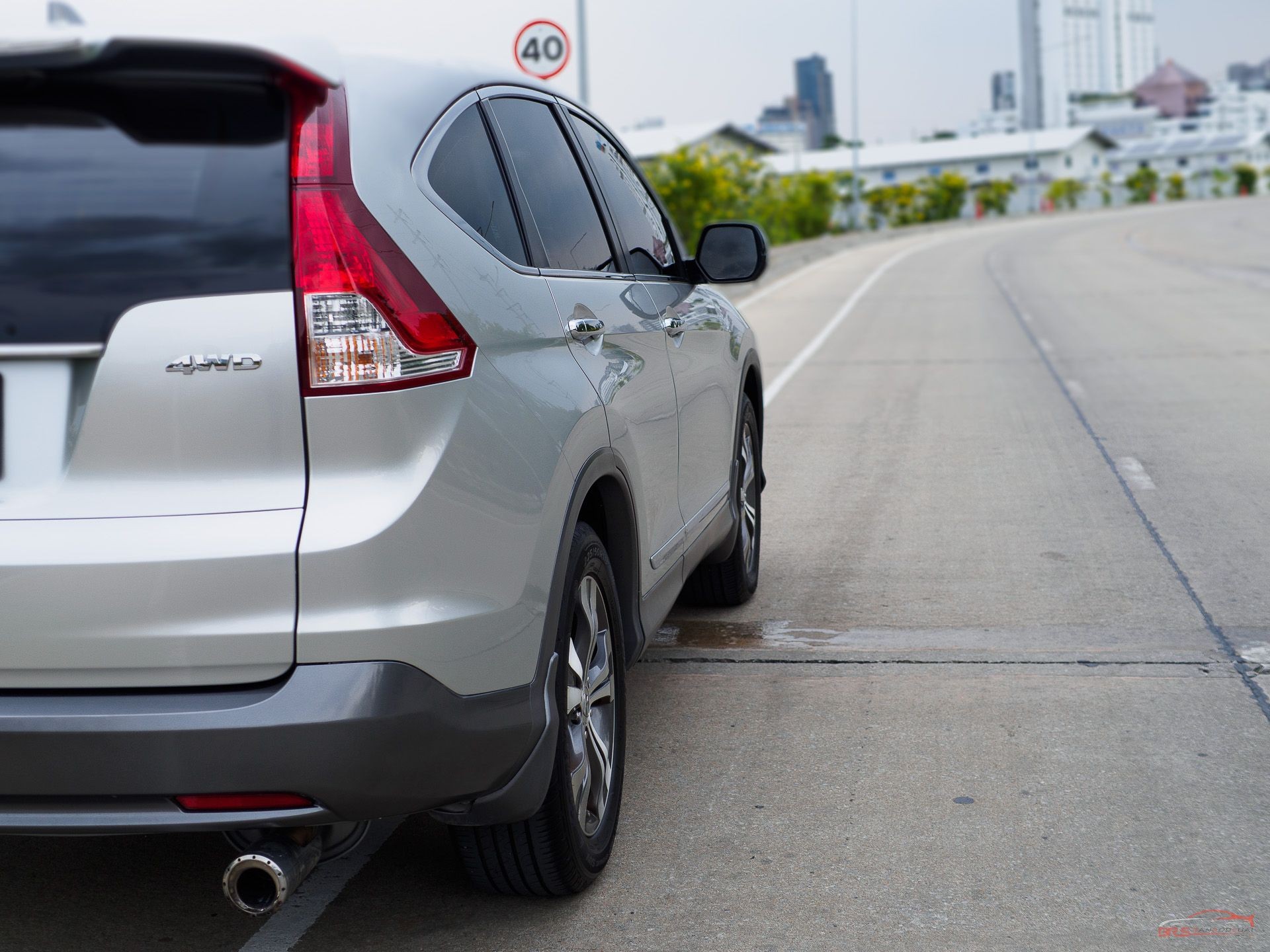 2013 Honda CR-V สีเงิน (รูปที่ 6)